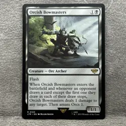 Orcish Bowmasters (Non-Foil) - The Lord of the Rings (LTR) #103 NM MTG Rare - Image 1
