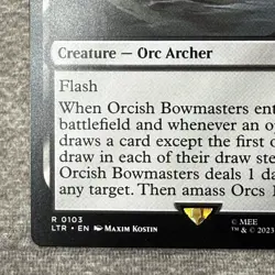Orcish Bowmasters (Non-Foil) - The Lord of the Rings (LTR) #103 NM MTG Rare - Image 4