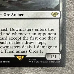 Orcish Bowmasters (Non-Foil) - The Lord of the Rings (LTR) #103 NM MTG Rare - Image 5