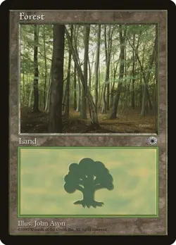 MTG Forest Portal 213 - Basic Land Forest PORTAL MP - Image 1