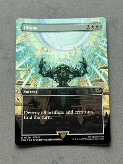 Ultima (Borderless) #328 (Foil) Final Fantasy FIN Magic MTG - Unplayed / NM - Image 1