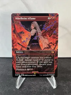 2025 Final Fantasy Nibelheim Aflame Borderless Regular Expansion/Mythic #339 - Image 1