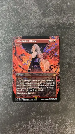 2025 Final Fantasy Nibelheim Aflame Borderless Regular Expansion/Mythic #339 - Image 3