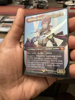 Lightning, Army of One (0400) (Borderless) Final Fantasy Foil - Image 3