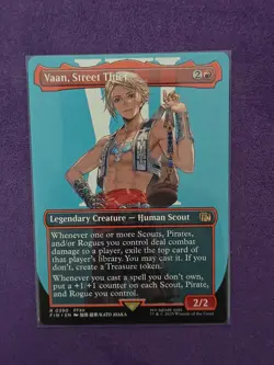 Vaan, Street Thief, Borderless Art, Final Fantasy, MTG FIN - Image 1