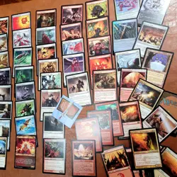 Whole COMMANDER Magic Deck MTG -***POISON infect Toxic*** Red White Metalcraft - Image 2