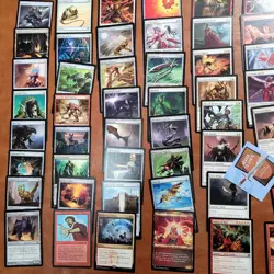 Whole COMMANDER Magic Deck MTG -***POISON infect Toxic*** Red White Metalcraft - Image 3