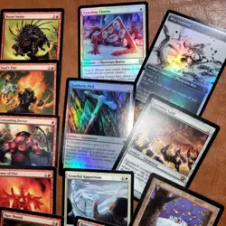 Whole COMMANDER Magic Deck MTG -***POISON infect Toxic*** Red White Metalcraft - Image 4