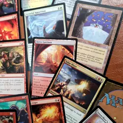 Whole COMMANDER Magic Deck MTG -***POISON infect Toxic*** Red White Metalcraft - Image 5