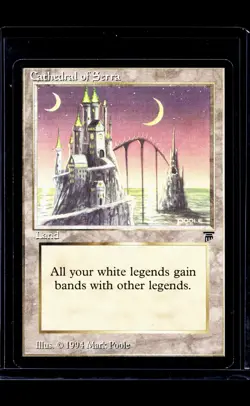 1994 MTG Magic The Gathering LEG Legends Vintage Cathedral of Serra - Image 1