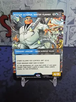 Doctor Octopus, Master Planner (Borderless) Regular #228 MTG: SpiderMan - Image 1