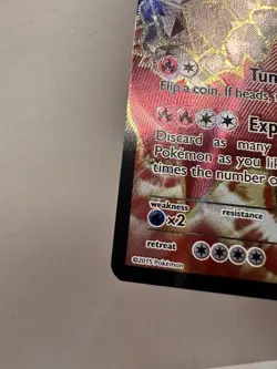 CAMERUPT EX #146/160 PRIMAL CLASH FULL ART ULTRA RARE POKEMON TCG 2015 - Image 4