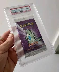 Pokemon Neo Destiny SEALED Booster Pack *PSA 10 - GEM MINT* Tyranitar - Image 4