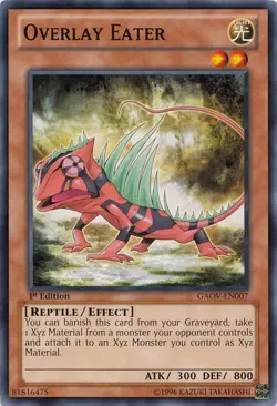 Overlay Eater - GAOV-EN007 - Common - 1st Edition - Lightly Played - Image 1