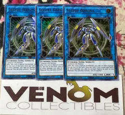 3x (M/NM) - Secure Gardna - BLAR-EN086 - Ultra Rare - 1st Edition YuGiOh - Image 1