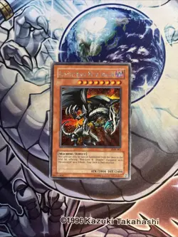 (46) Red-Eyes Black Metal Dragon Secret FMR-001 Yu-Gi-Oh! MP/HP - Image 1
