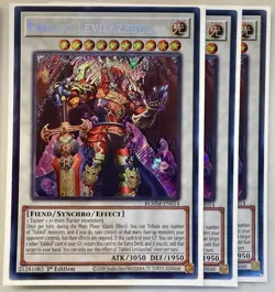 3x Fabled Levilazebul 1st Edition Secret Rare BLMM-EN014 Yu-Gi-Oh - Image 1
