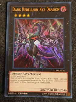 1x (VLP) Dark Rebellion Xyz Dragon - LEDD-ENC32 Ultra Rare - 1st Edition YuGiOh - Image 1