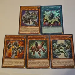 Yu Gi oh The ElectroMagna Warrior Set with Alpha + Beta + Gamma +Magnet R.- SDMY - Image 1