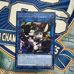 Yugioh! Silhouhatte Rabbit MP25-EN090 Secret Rare 1st Edition NM - Image 1