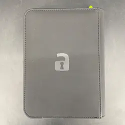 Vault X Exo Tec ZIp 4 Pocket Binder 160 Cards Premium Signature Black Album - Image 2
