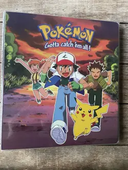 Vintage Pokemon TCG Authentic 210 Card Lot with Binder - Mostly Japanese - Image 1