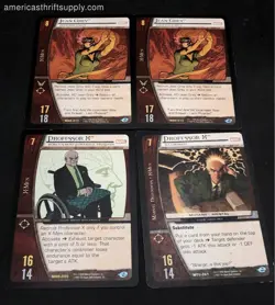 19.2 Lbs. Lot Of X-Men Starter TCG & More Cards. Medium Box, Unsorted - Image 2