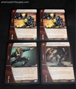 19.2 Lbs. Lot Of X-Men Starter TCG & More Cards. Medium Box, Unsorted - Image 3