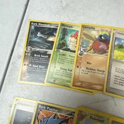 Small Lot Of Vintage Pokemon Cards Dark Rocket Non-holo - Image 2