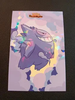 Pokemon 2025 Card Database Set Halloween Gengar Cloud Cracked Ice Holo Peru - Image 1