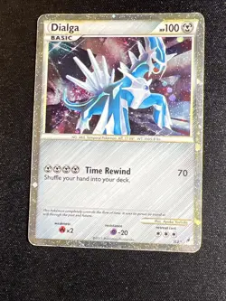 Dialga (Shiny) SL2 Holo, Pokemon Call of Legends Card, MP - Image 5