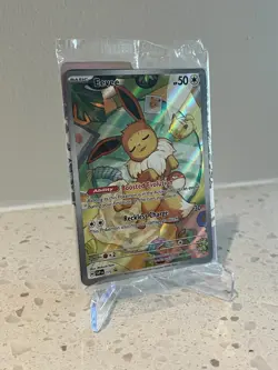 SEALED Eevee 173 Prismatic Evolutions SVP Black Star Promo Pokemon Card - Image 3