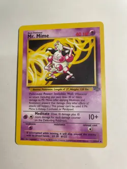 Pokemon Jungle Card Bundle - Snorlax, Scyther, Mr. Mime - WoTC Lot MP-NM - Image 4