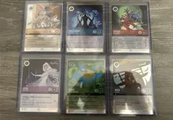 Disney Lorcana TCG 100th Anniversary Complete Card Set Enchanted Foil Pristine - Image 1