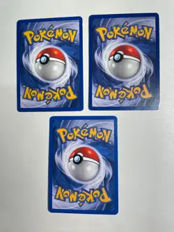 Pokemon Card Fossil Bundle- Haunter, Gengar, Hypno - WoTC Lot MP-NM - Image 3