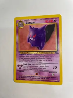 Pokemon Card Fossil Bundle- Haunter, Gengar, Hypno - WoTC Lot MP-NM - Image 4