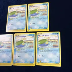 Lotad 66/100 Ex Sandstorm Pokemon Card E Series common Non-Holo 5 - Image 3