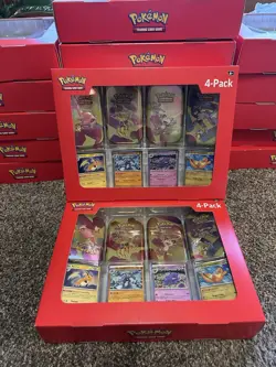 Pokemon 151 (4 Mini Tins + 4 Promo Card) Pokemon Sam’s Club (Styles may Vary) - Image 3