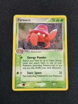 Parasect 43/112 Reverse Holo EX FireRed & LeafGreen Pokemon Card - Image 1