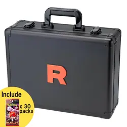 Pokemon Card Team Rocket’s Glory Attache Case Japanese Sealed SV10 w/30 Packs - Image 1