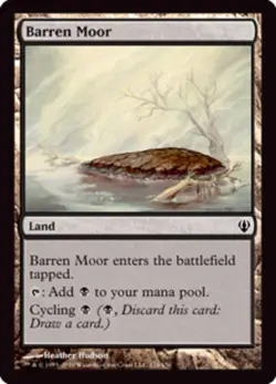 Barren Moor ~ Near Mint Archenemy MTG Magic UltimateMTG Land Card - Image 1