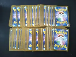 100 Lot RR Holo Double Rare Full Arts Pokemon Japanese Cards A4-MM - Image 2
