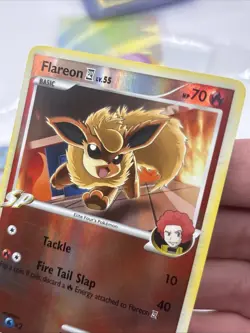 Flareon E4 (60/111) - Rising Rivals, SP Holo, 2009 Pokemon Card - Image 3