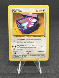 Porygon 48/82 - Team Rocket - Pokemon Card LP - Image 1