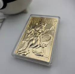 Pokemon Mewtwo 23 Karat Gold Plated Trading Card in Poke Ball with Certificate - Image 5