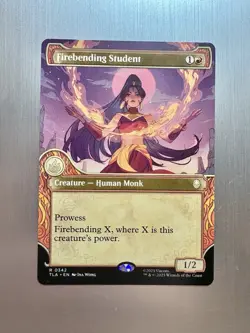 Firebending Student - 342 - MTG Avatar: The Last Airbender - Elemental Frame - Image 1