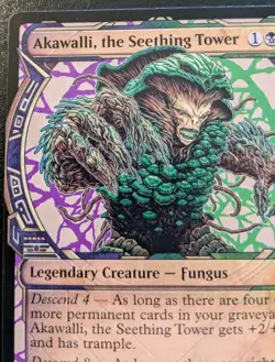 Akawalli, The Seething Tower (Showcase) 0298 Uncommon Lost Caverns Of Ixalan MTG - Image 2