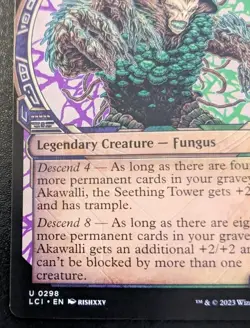 Akawalli, The Seething Tower (Showcase) 0298 Uncommon Lost Caverns Of Ixalan MTG - Image 4