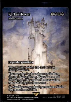 Magic: The Gathering Kefka's Tower Bolas's Citadel Legendary Artifact FCA #0007 - Image 1