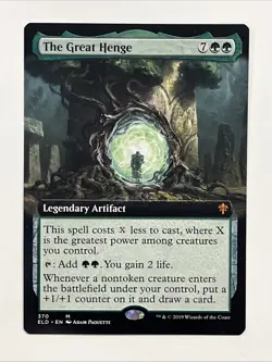 MTG The Great Henge (The Party Tree) LOTR Alt Art 370 - Image 1